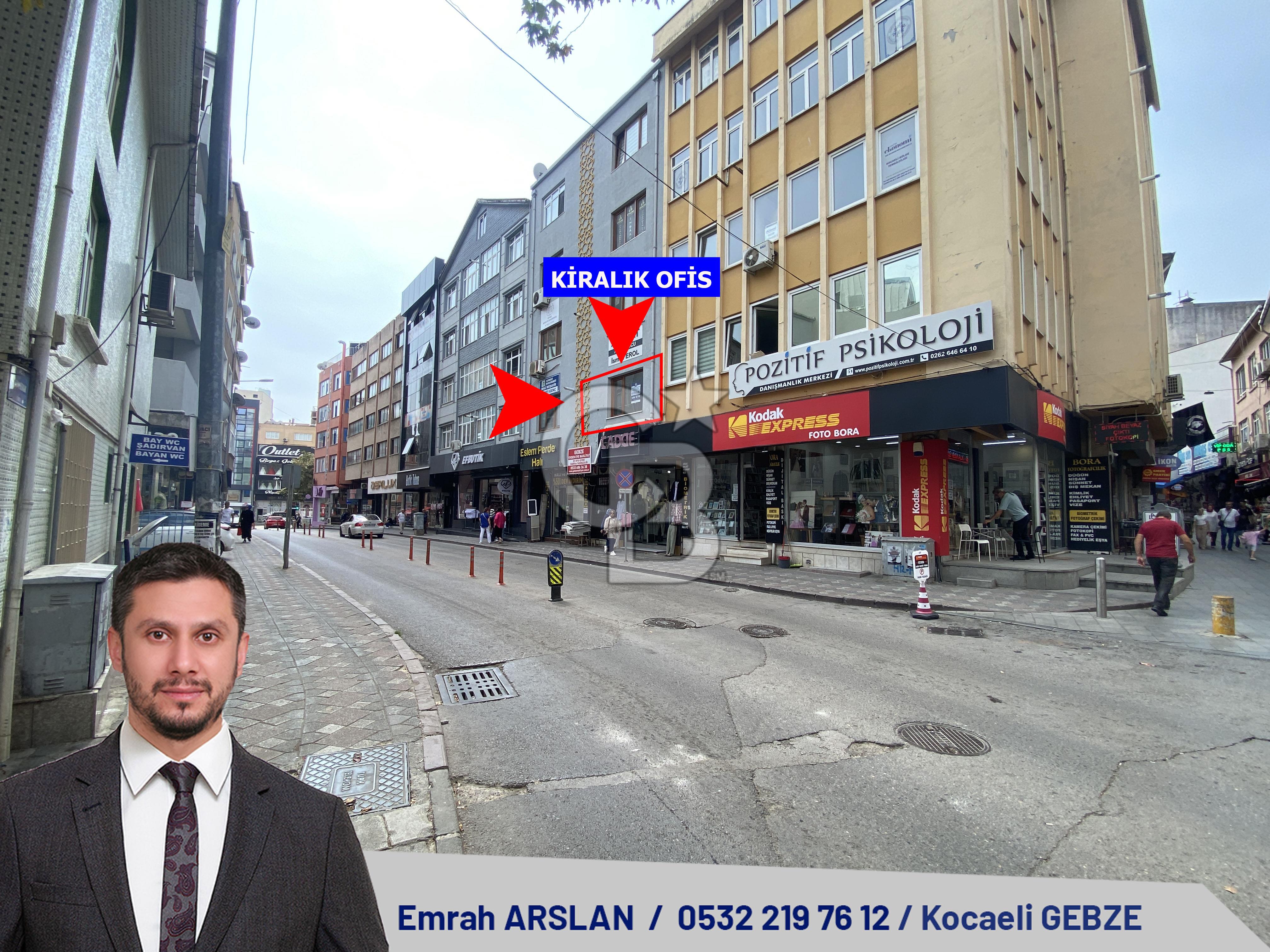 Gebze Merkez de Tabela Değeri Yüksek Kiralık 35 m² Büro/ Ofis