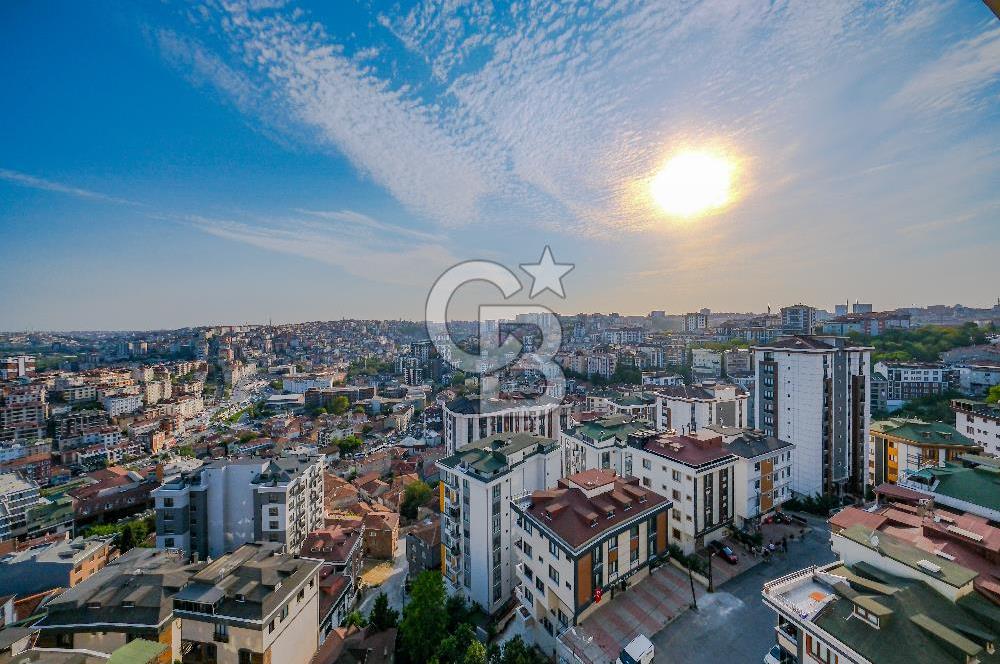 Panaromik Manzaralı Satılık 3+1 Teraslı Çatı Dubleks Daire