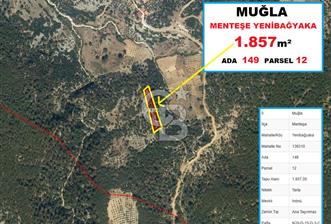 MUĞLA MENTEŞE YENİBAĞYAKA 1857 M2 AVANTAJLI ARAZİ