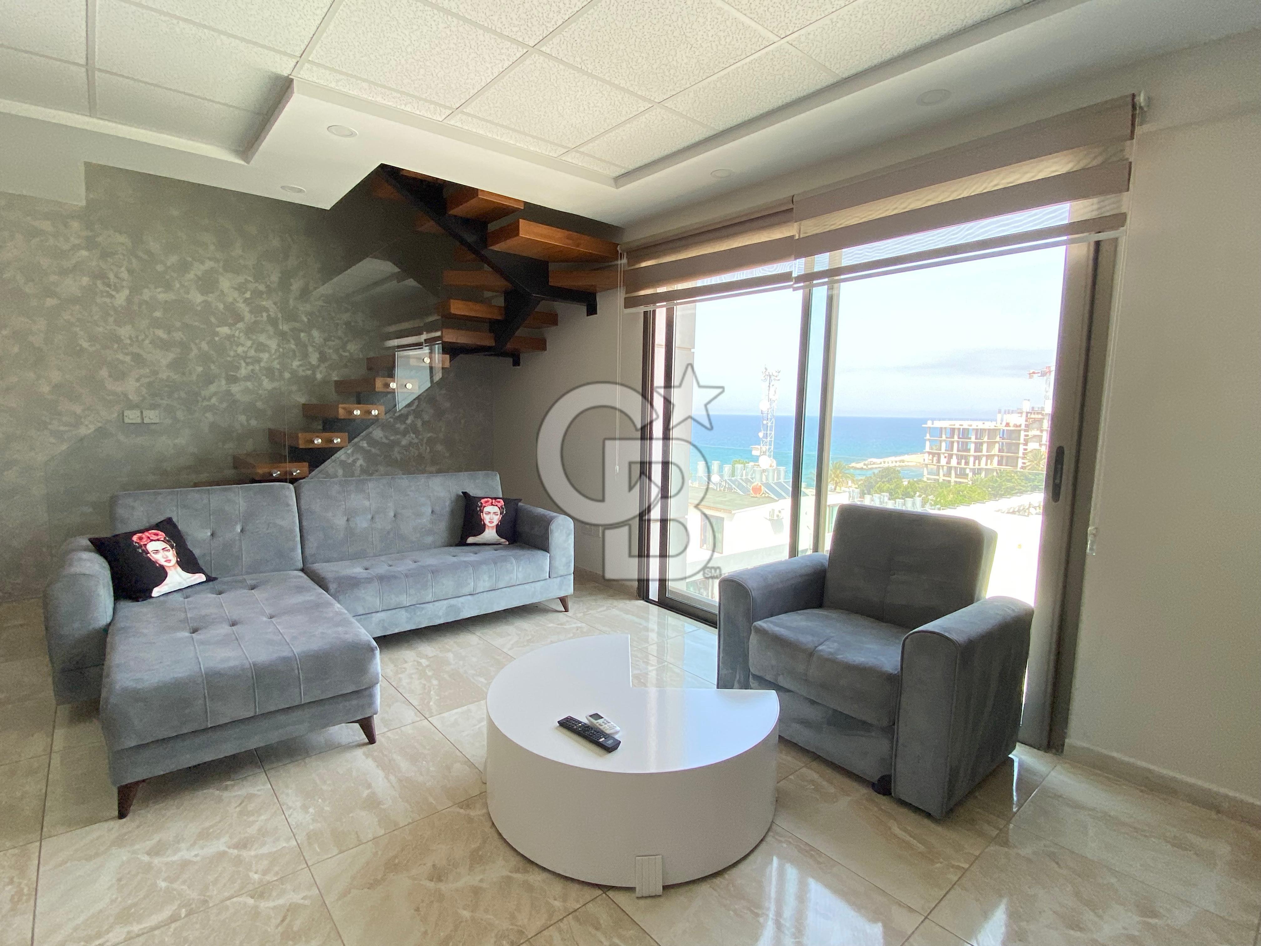 Yeni Limanda Lords Ve Pasha Otele Yürme Mesafesinde Kiralık 2+1 Dubleks Daire