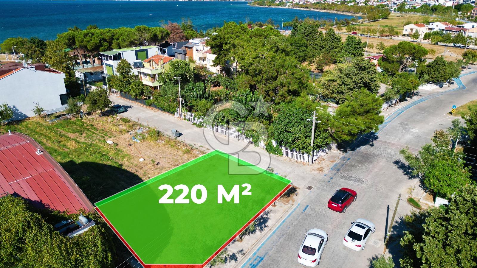 ÇANAKKALE KEPEZ'DE İMARLI KÖŞE ARSA