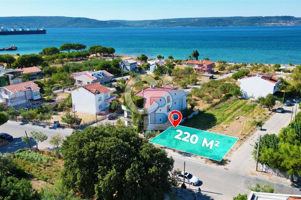 ÇANAKKALE KEPEZ'DE İMARLI KÖŞE ARSA