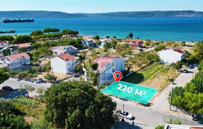 ÇANAKKALE KEPEZ'DE İMARLI KÖŞE ARSA