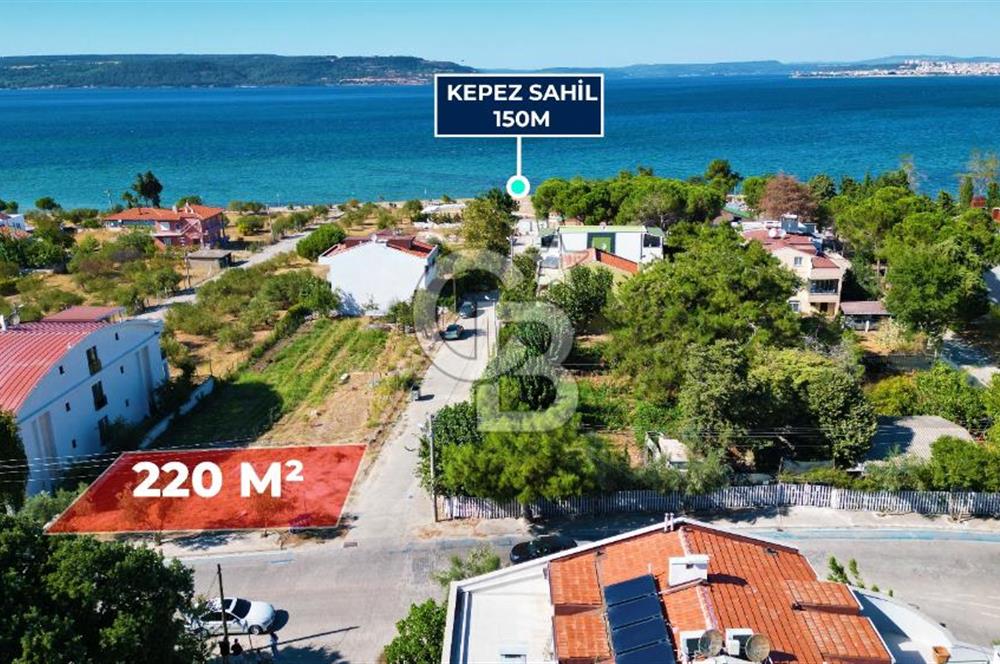 ÇANAKKALE KEPEZ'DE İMARLI KÖŞE ARSA