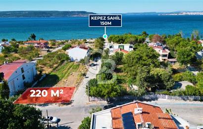 ÇANAKKALE KEPEZ'DE İMARLI KÖŞE ARSA
