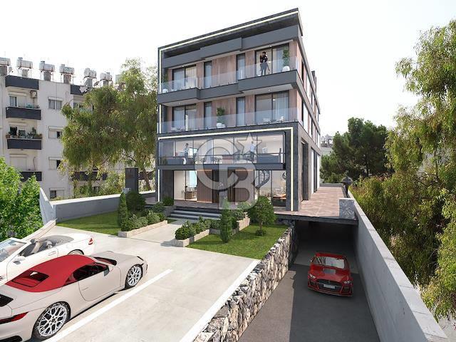 KKTC Girne Alsancak'ta Ana Cadde Üzeri Ödeme Planlı Satılık 2+1 Lüks Daireler