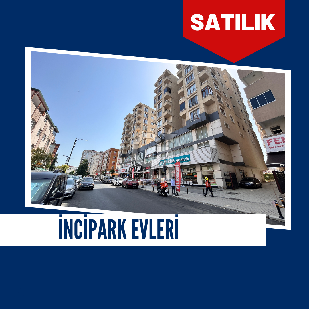 İNCİPARK EVLERİNDE SATILIK 3+1 ARA KAT DAİRE 