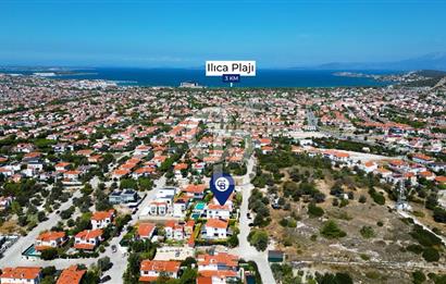 Çeşme Alaçatı’da Satılık Tam Müstakil Villa