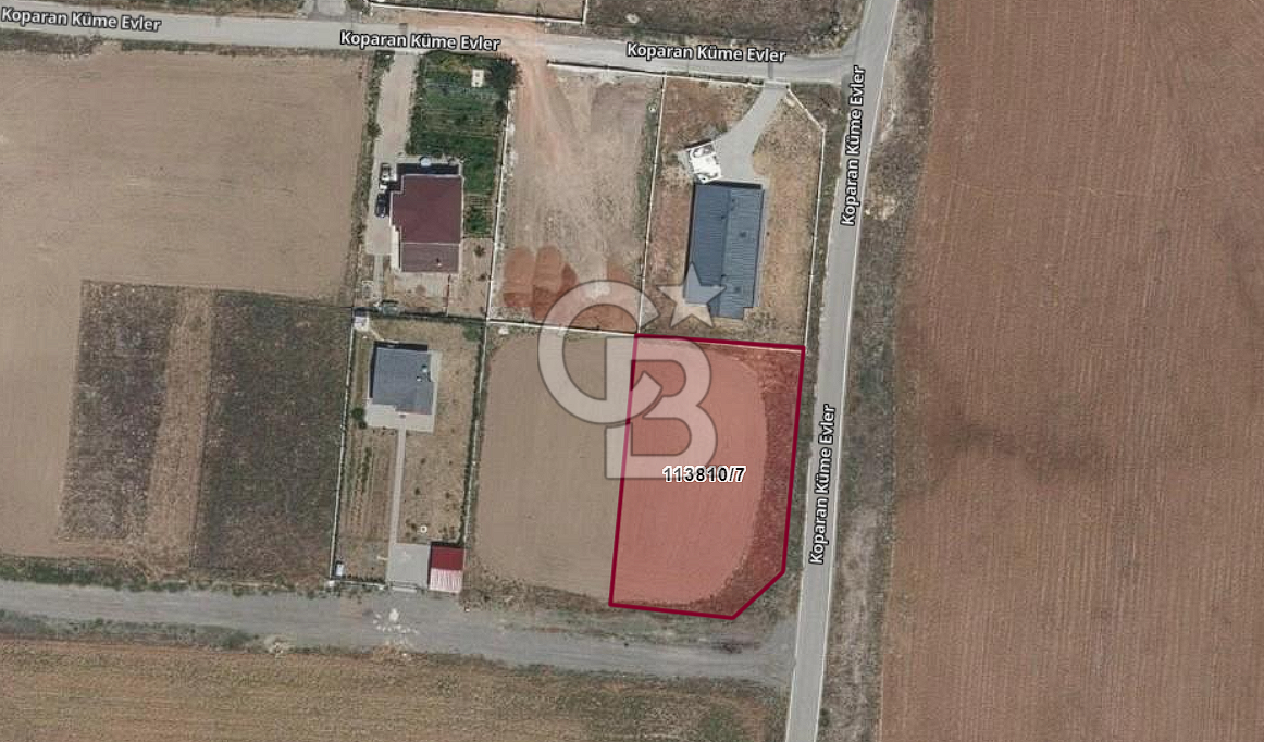 GÖLBAŞI KOPARAN'DA KÖŞE VİLLA İMARLI SATILIK ARSA