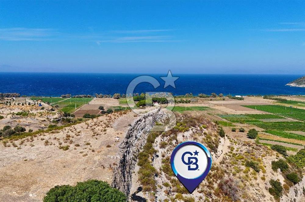 Datça, Karaköy'de Full Deniz Manzaralı Yolu Olan 5.127 m2 Tarla...