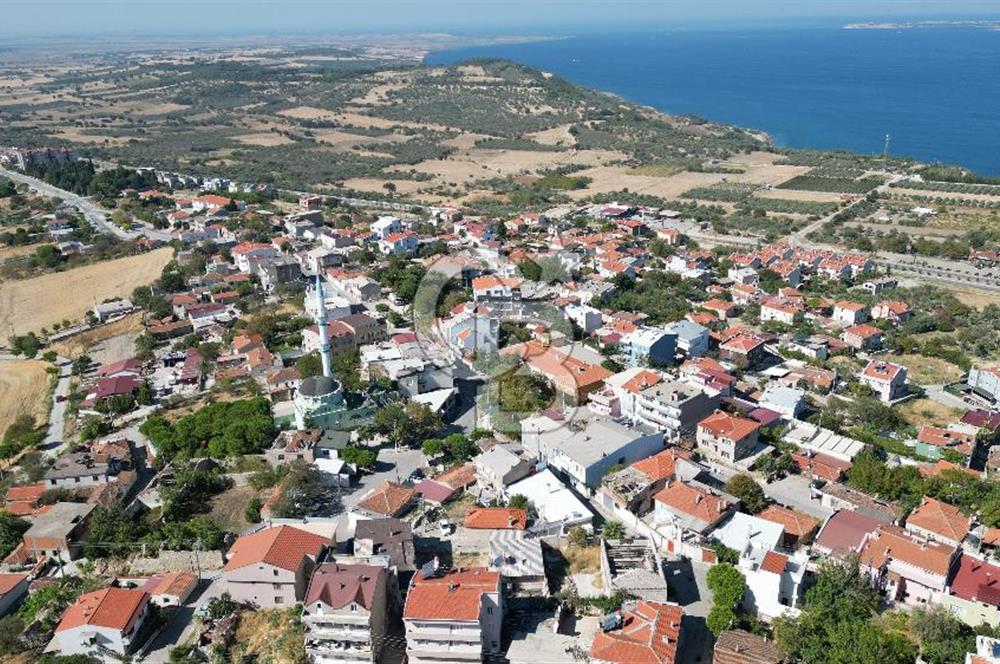 ÇANAKKALE İNTEPE'DE BOĞAZ MANZARALI SATILIK ARSA