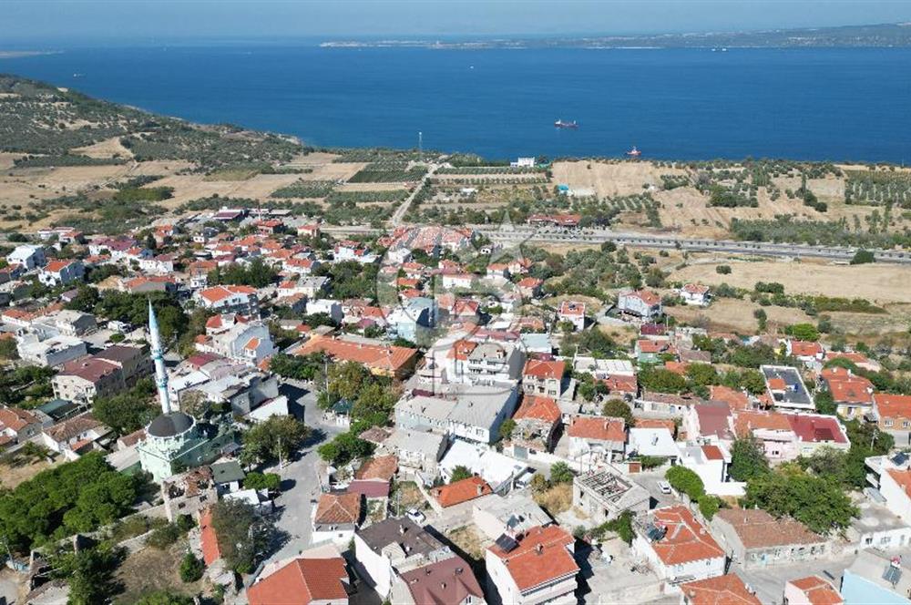 ÇANAKKALE İNTEPE'DE BOĞAZ MANZARALI SATILIK ARSA