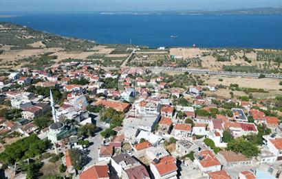 ÇANAKKALE İNTEPE'DE BOĞAZ MANZARALI SATILIK ARSA
