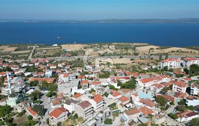 ÇANAKKALE İNTEPE'DE BOĞAZ MANZARALI SATILIK ARSA