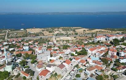 ÇANAKKALE İNTEPE'DE BOĞAZ MANZARALI SATILIK ARSA