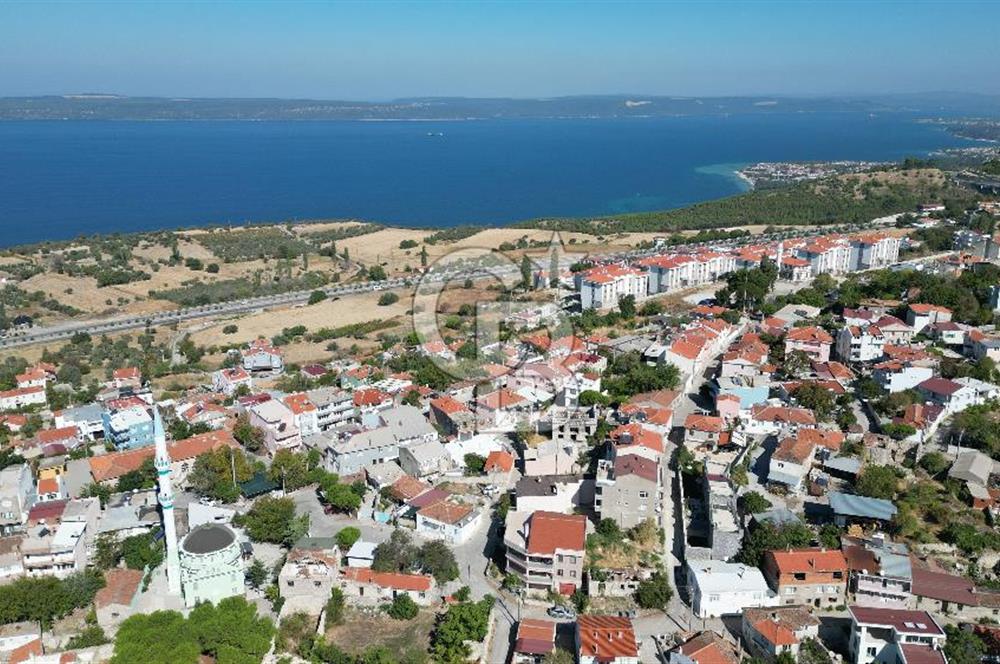 ÇANAKKALE İNTEPE'DE BOĞAZ MANZARALI SATILIK ARSA