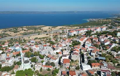 ÇANAKKALE İNTEPE'DE BOĞAZ MANZARALI SATILIK ARSA