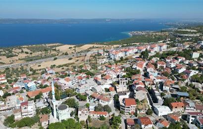 ÇANAKKALE İNTEPE'DE BOĞAZ MANZARALI SATILIK ARSA