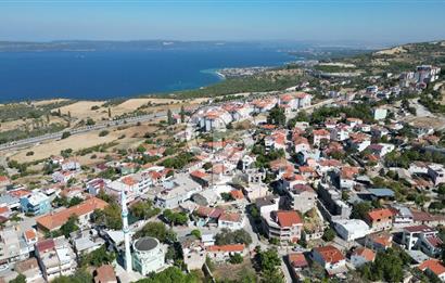 ÇANAKKALE İNTEPE'DE BOĞAZ MANZARALI SATILIK ARSA