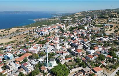 ÇANAKKALE İNTEPE'DE BOĞAZ MANZARALI SATILIK ARSA