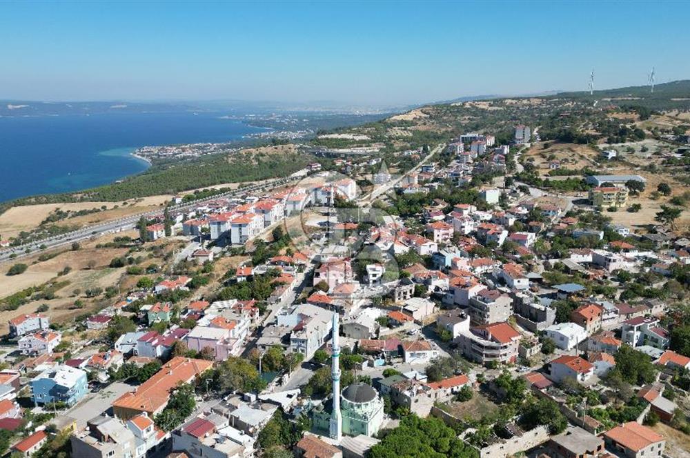ÇANAKKALE İNTEPE'DE BOĞAZ MANZARALI SATILIK ARSA