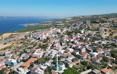 ÇANAKKALE İNTEPE'DE BOĞAZ MANZARALI SATILIK ARSA