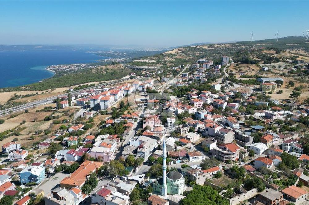 ÇANAKKALE İNTEPE'DE BOĞAZ MANZARALI SATILIK ARSA