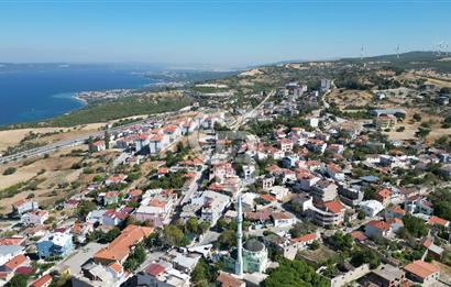 ÇANAKKALE İNTEPE'DE BOĞAZ MANZARALI SATILIK ARSA