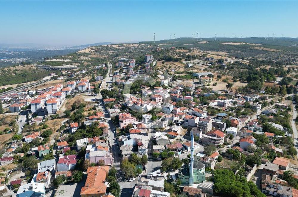 ÇANAKKALE İNTEPE'DE BOĞAZ MANZARALI SATILIK ARSA