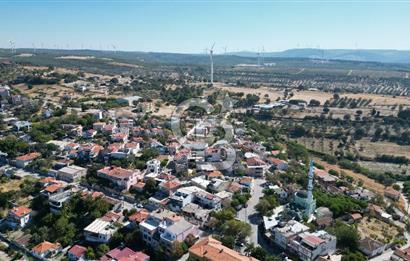 ÇANAKKALE İNTEPE'DE BOĞAZ MANZARALI SATILIK ARSA
