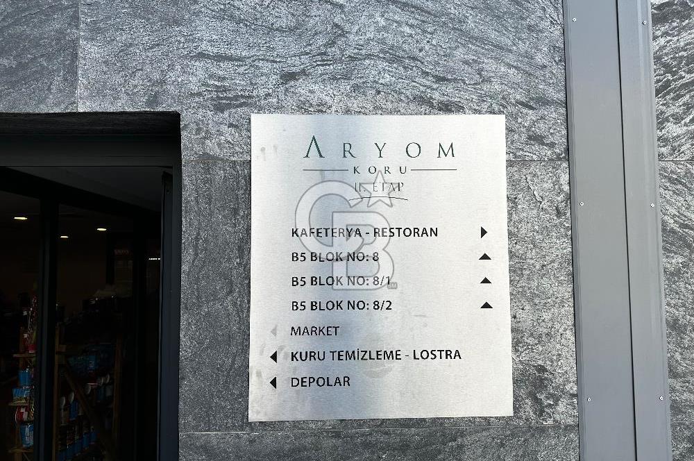 ARYOM KORU 2. ETAP DEVREN KİRALIK MARKET