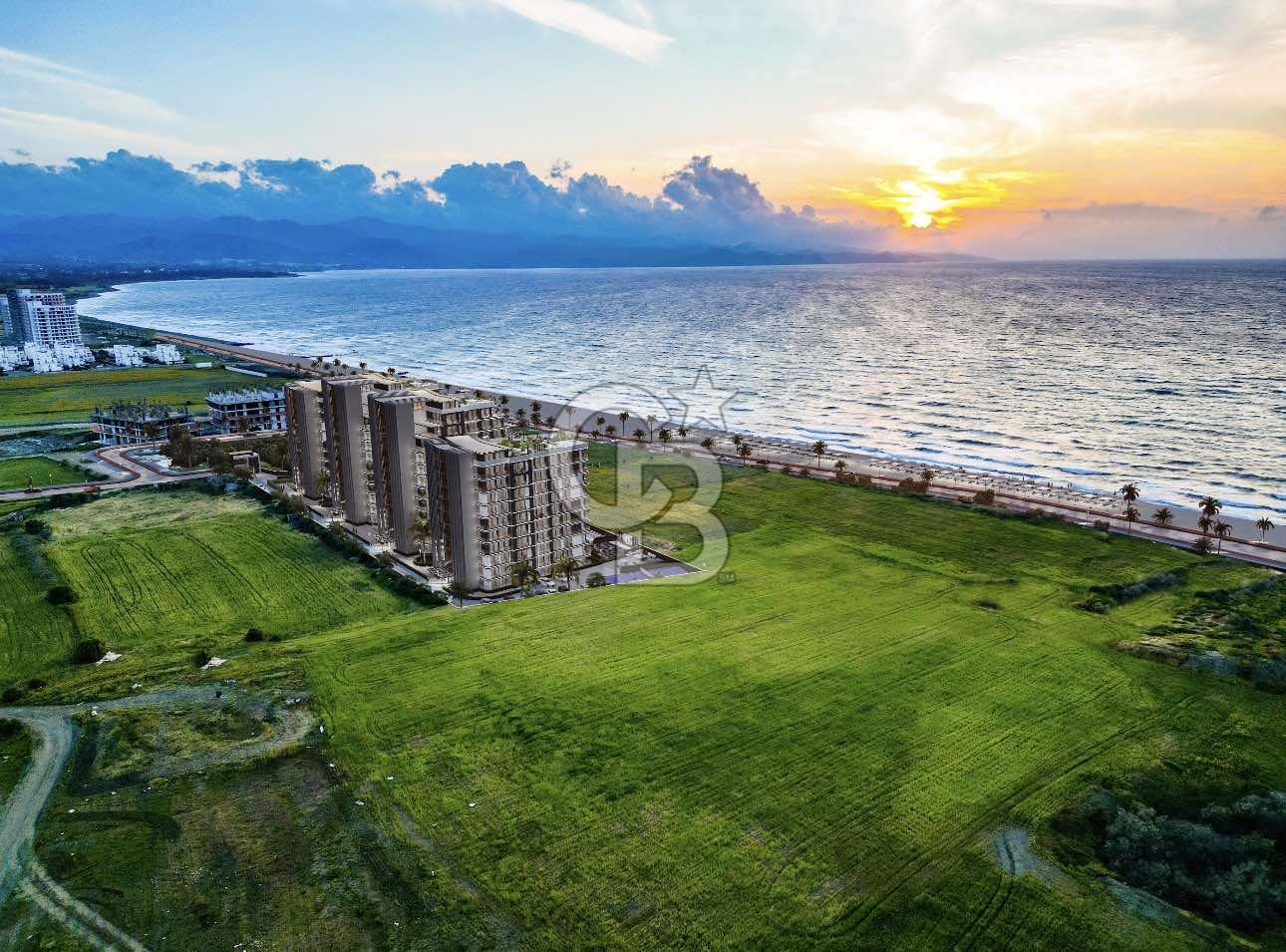Kıbrıs Lefke de Ful Deniz Manzaralı Muhteşem Bir Yaşam Başlıyor Türk Tapulu Stüdyo Daireler