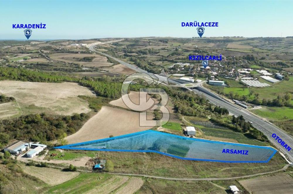 ÇATALCA KIZILCAALİ MAHALLESİ 11201M2 SATILIK ARAZİ