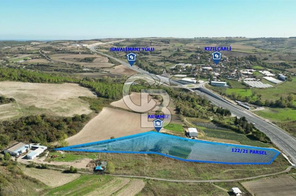 ÇATALCA KIZILCAALİ MAHALLESİ 11201M2 SATILIK ARAZİ