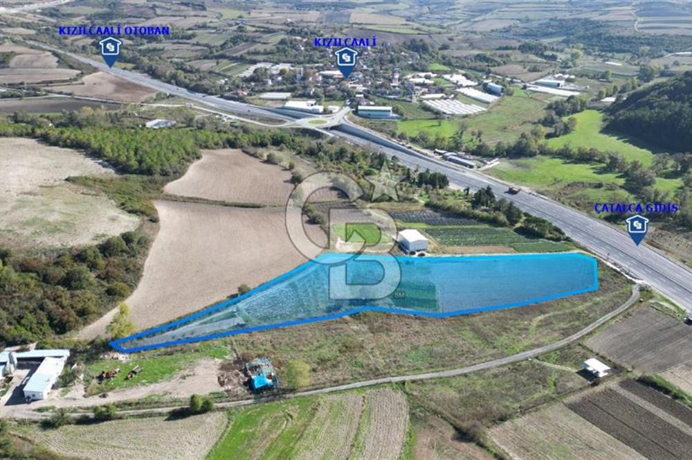 ÇATALCA KIZILCAALİ MAHALLESİ 11201M2 SATILIK ARAZİ