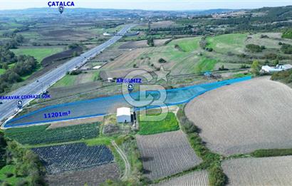 ÇATALCA KIZILCAALİ MAHALLESİ 11201M2 SATILIK ARAZİ