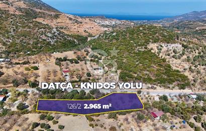 DATÇA HIZIRŞAH PALAMUTBÜKÜ ANAYOLU ÜZERİNDE FIRSAT TARLA