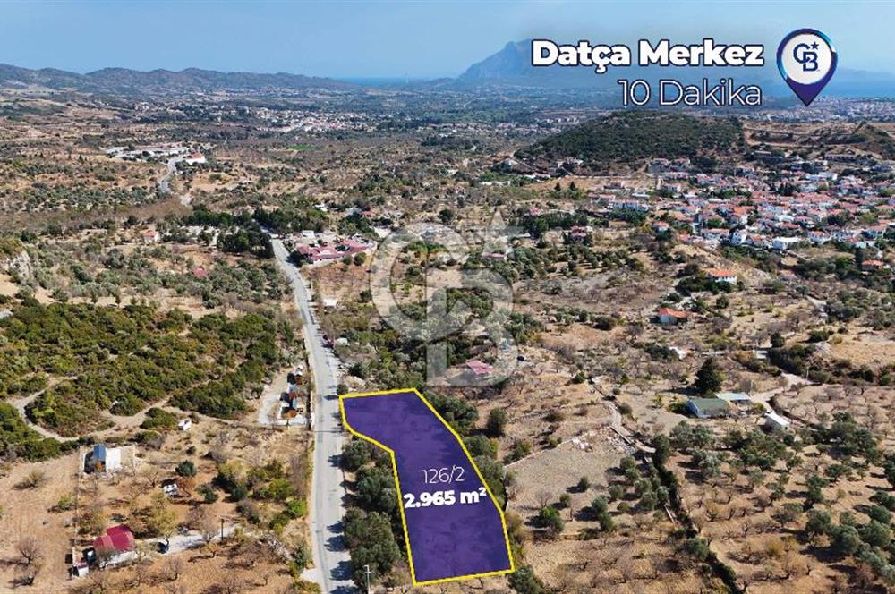 DATÇA HIZIRŞAH PALAMUTBÜKÜ ANAYOLU ÜZERİNDE FIRSAT TARLA