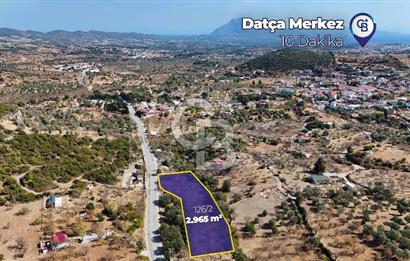 DATÇA HIZIRŞAH PALAMUTBÜKÜ ANAYOLU ÜZERİNDE FIRSAT TARLA