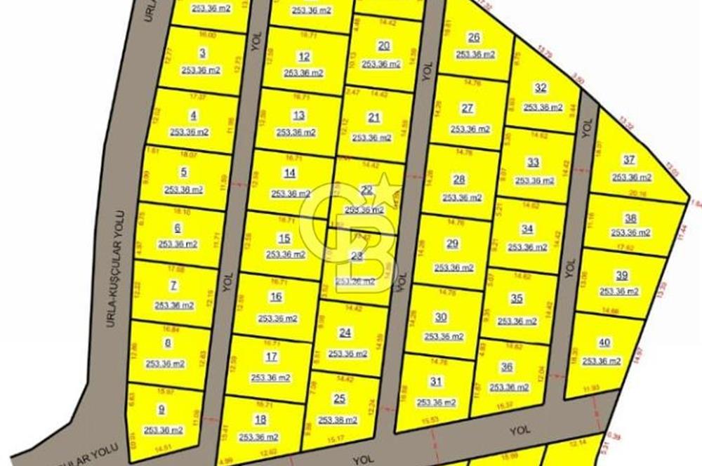 Eren Erden'den Urla Camiatikte Deniz Manzaralı Satılık Parseller
