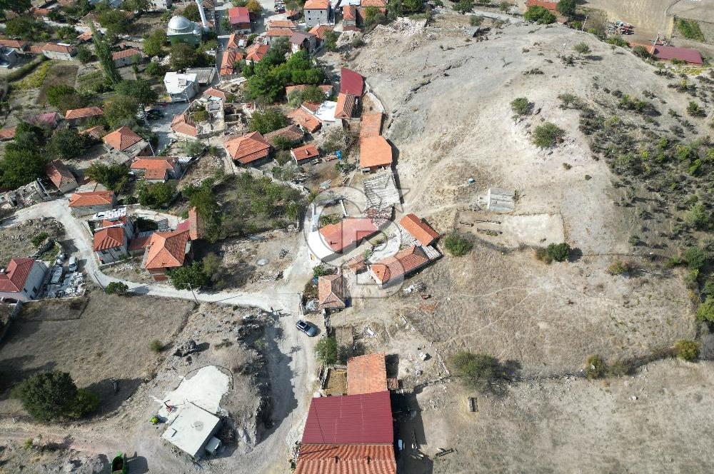 AYVACIK SÜLEYMAN KÖYDE DOĞA MANZARALI SATILIK TAŞ DAM VE BAHÇE