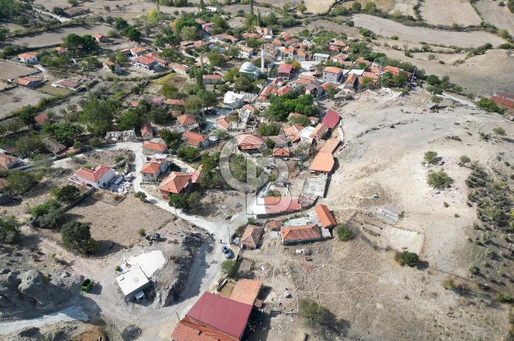 AYVACIK SÜLEYMAN KÖYDE DOĞA MANZARALI SATILIK TAŞ DAM VE BAHÇE