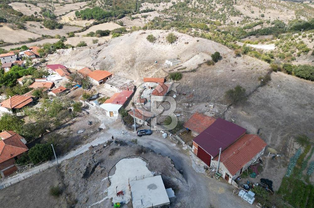 AYVACIK SÜLEYMAN KÖYDE DOĞA MANZARALI SATILIK TAŞ DAM VE BAHÇE