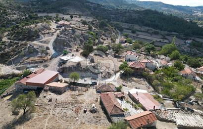 AYVACIK SÜLEYMAN KÖYDE DOĞA MANZARALI SATILIK TAŞ DAM VE BAHÇE