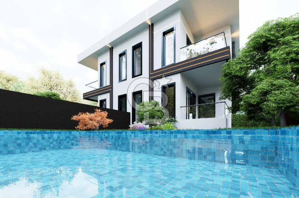 ALTINKALE'DE SATILIK 4+1 MÜSTAKİL HAVUZLU VİLLA