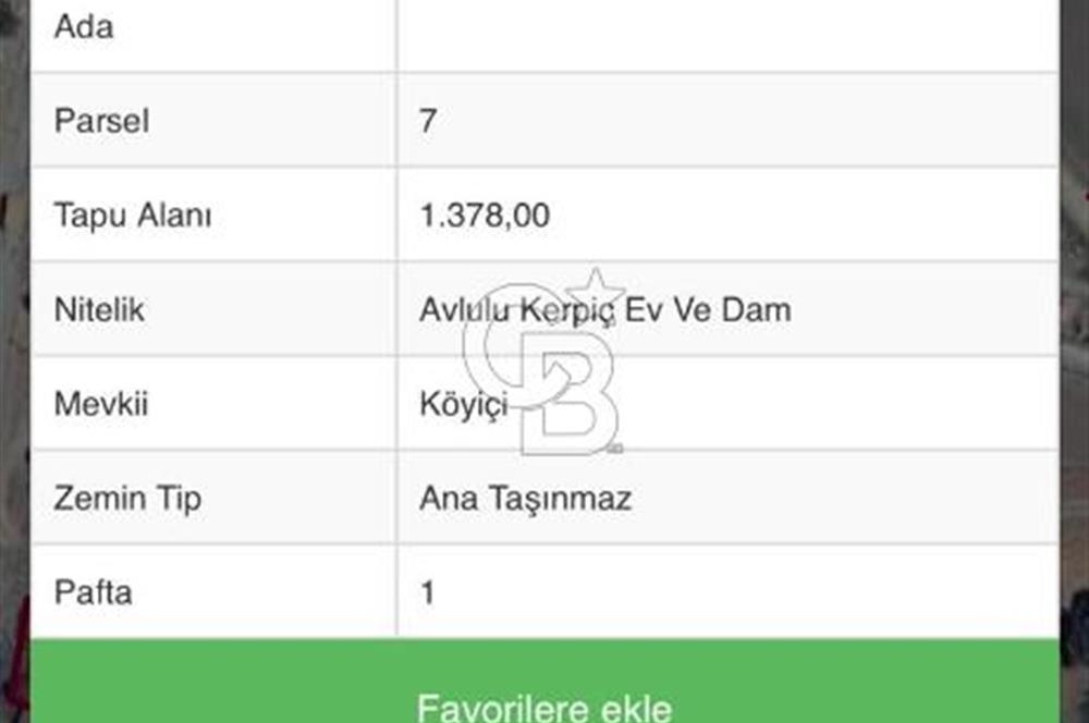 BİGA SELVİ KÖY İÇİ SATILIK ARSA