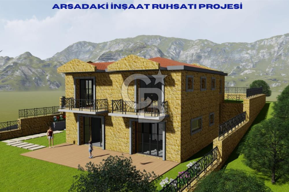 ANTALYA DEMRE KUMDAĞ'INDA 838 M2 DENİZE SIFIR SATILIK ARSA