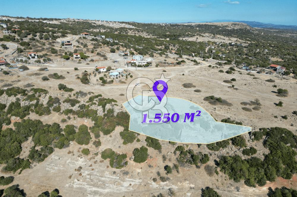 AYVACIK BALABANLI'DA MİDİLLİ MANZARALI SATILIK EV , DAM VE BAHÇE