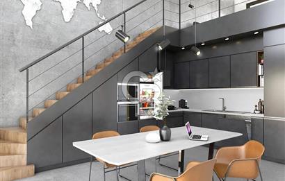 İskele Longbeach'de "La Isla" projesinde satılık 2+1 Loft