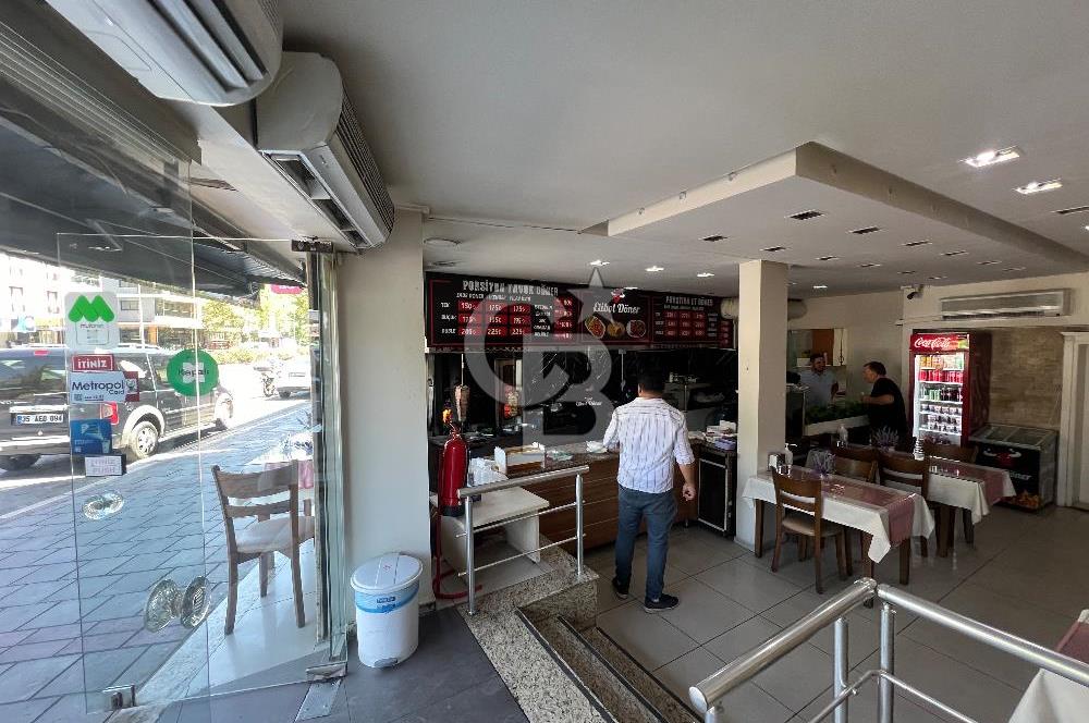 Karşıyaka’da Anadolu Caddesi üzeri 140m2 Devirli Dönerci